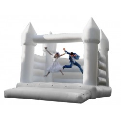 Chateau Gonflable Blanc Chateau Gonflable Blanc