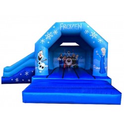 Chateau Gonflable Gelé Avec Toboggan Chateau Gonflable Gelé Avec Toboggan