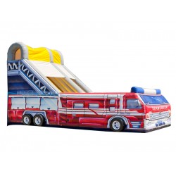 Toboggan Gonflable Camion Pompier Toboggan Gonflable Camion Pompier