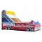 Toboggan Gonflable Camion Pompier