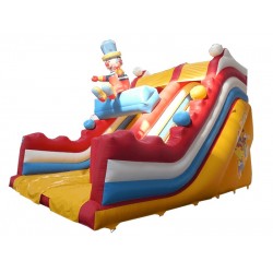 Toboggan Clown Avec Figure 3d Toboggan Clown Avec Figure 3d