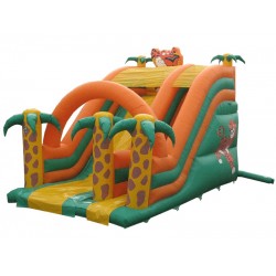 Toboggan Gonflable Tigre Toboggan Gonflable Tigre