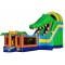 Toboggan Gonflable Crocodile Multiplay