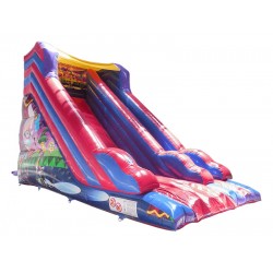 Toboggan Diapositive Illustration Clown Toboggan Diapositive Illustration Clown