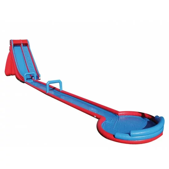 Sonnewelt Toboggan Aquatique 550x145 Cm Avec 2 Bodyboards - Double Glissade Jardin Été