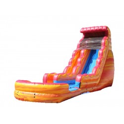 Toboggan Gonflable De Feu Et De Glace Toboggan Gonflable De Feu Et De Glace
