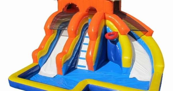 Vente château gonflable géant aquatique orques