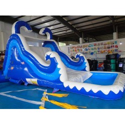 Toboggan Piscine Gonflable Geant