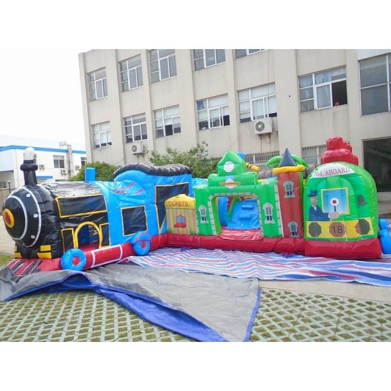 Fun Train Station Junior Bounce House Fun Train Station Junior Bounce House